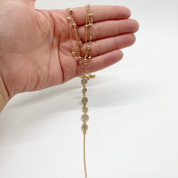 New Gold Layer Boho Party Sexy Necklace - Picture 3 of 7